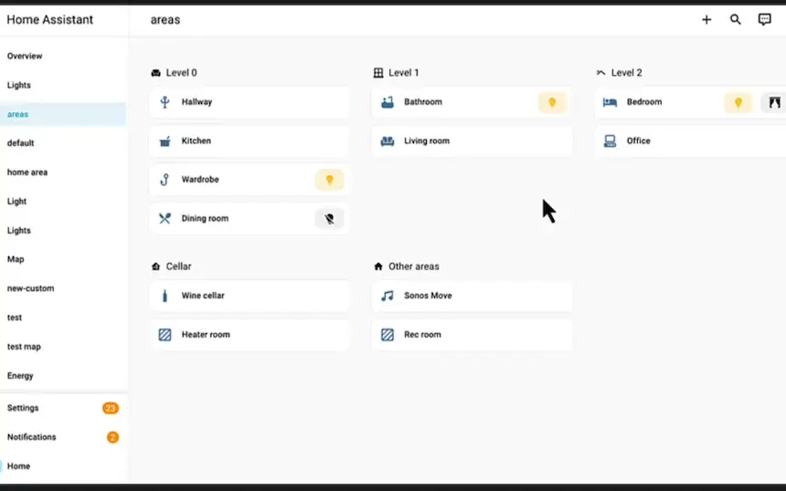 Quick search dialog